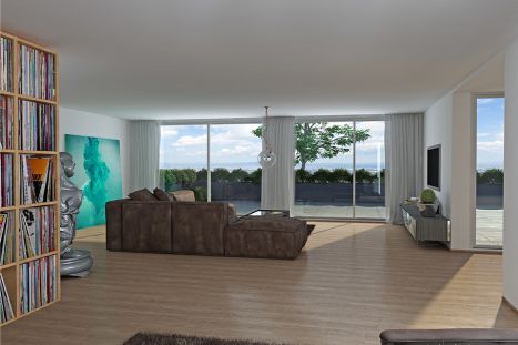 Foto: Immobilie Wohnzimmer